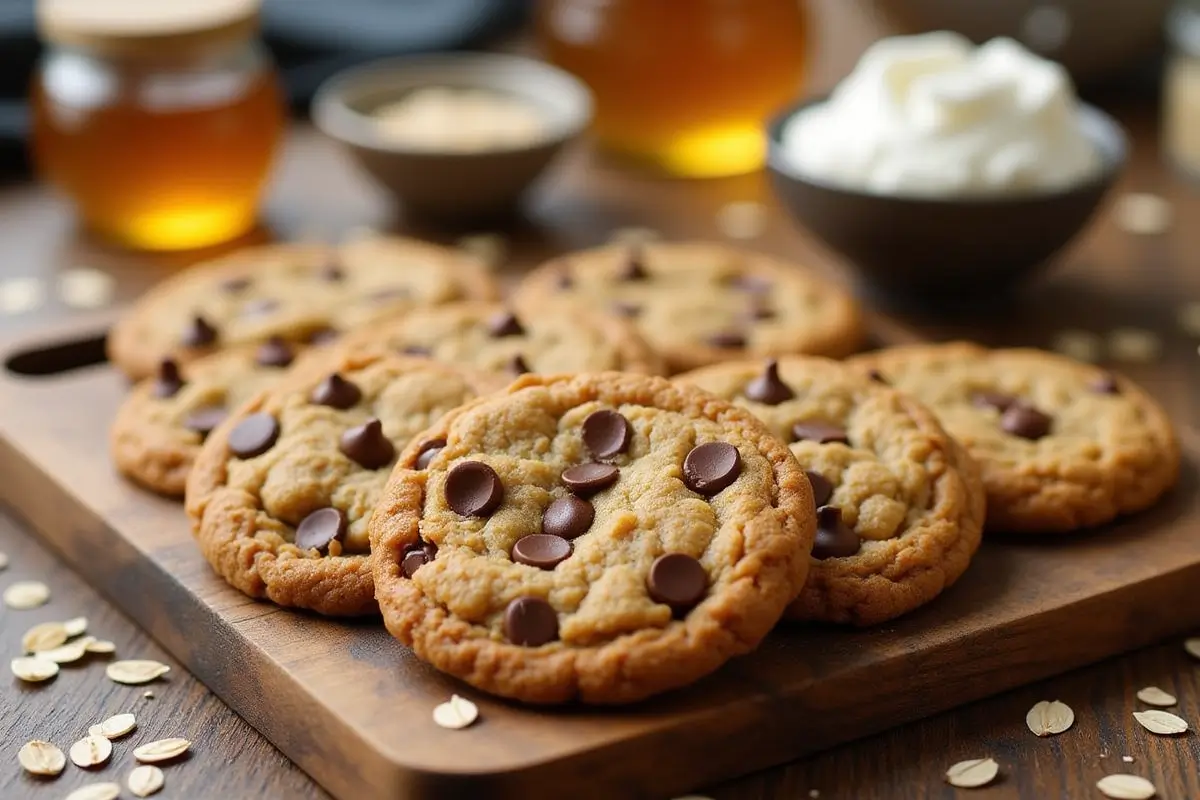 Protein Cookies with Greek Yogurt