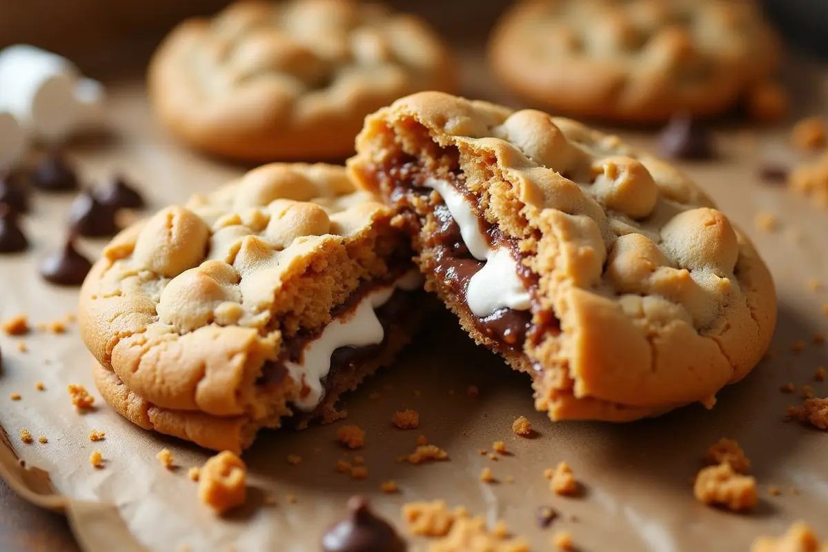 S'mores Big Cookie Recipe