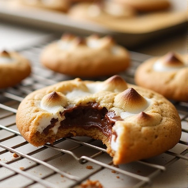 Stuffed S'mores Big Cookie 