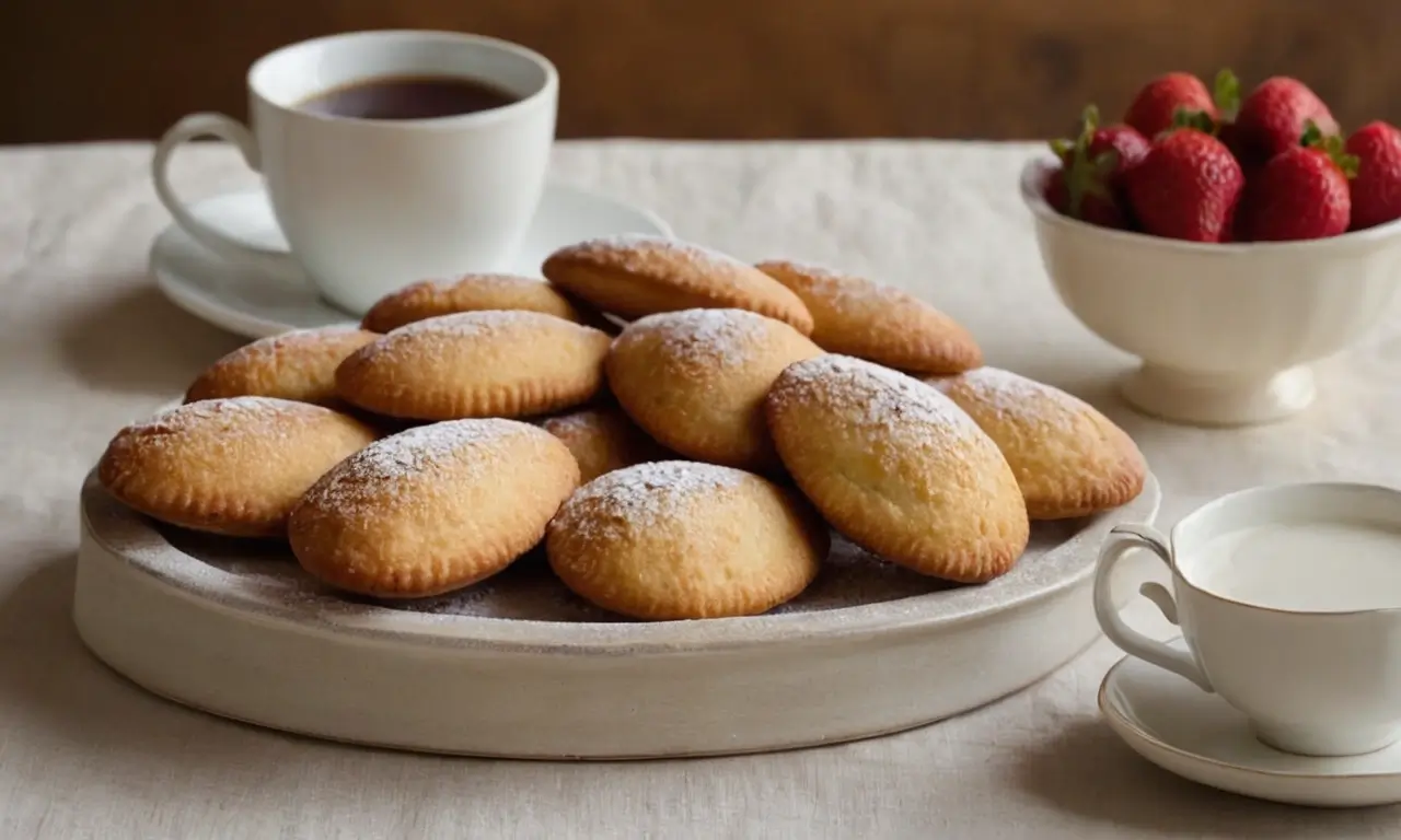 Soft Madeleine Cookies